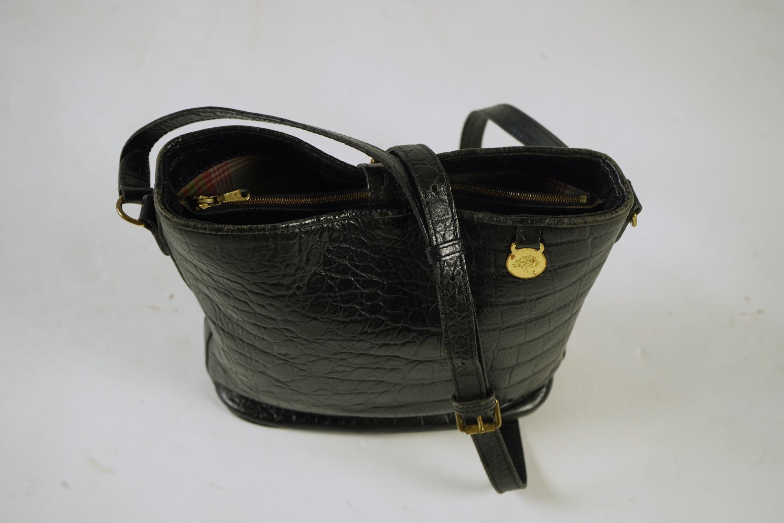 A Mulberry leather shoulder bag